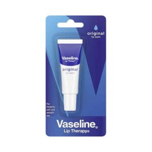 וזלין שפתון לחות לשפתיים יבשות 10 גרם VASELINE LIP THERAPY ORIGINAL LIP BALM 10G