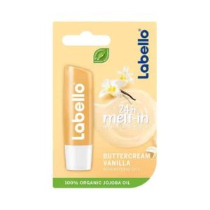 לבלו שפתון לחות ונילה – Labello Caring Lip Balm Vanilla Buttercream 4.8g