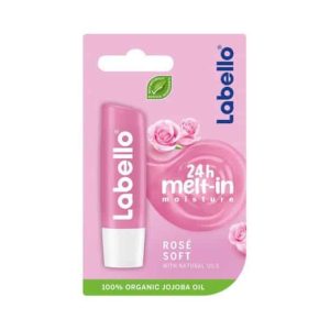 לבלו שפתון לחות ורוד – Labello Soft Rosé Lip Balm 4.8g
