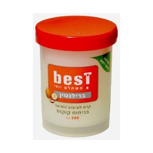 בסט ברילנטין קרם לעיצוב השיער קוקוס 200מ”ל – BEST 200ML