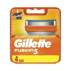 גילט פיוזן 5 סכיני גילוח 4 יחידות – GILLETE FUSION 5