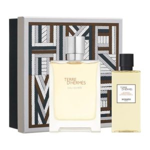 הרמס או גיברה סט לגבר 100 מל אדפ + גל רחצה 80 מל – HERMES EAU GIVREE SET FOR MEN 100ML EDP + 80ML SHOWER GEL