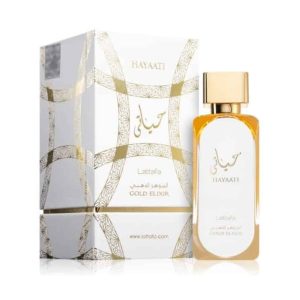 לטאפה חייאתי גולד אליקסיר לאישה 100 מל אדפ – lattafa Hayati Gold Elixir 100ml EDP