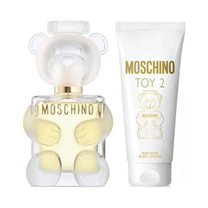 מוסקינו טוי 2 סט לאישה 100 מל אדפ + קרם גוף 100מל – MOSCHINO TOY 2 SET EDP 100ML + BODY LOTION 100ML