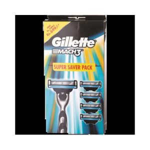 גילט מכשיר מאך 3 + 5 סכינים – GILLETE