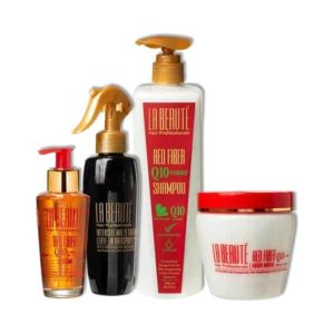 מארז לה בוטה רד פייבר 4 מוצרים – La Beaute Set Red Fiber