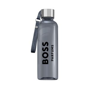 בקבוק שתייה הוגו בוס (פלסטיק) בצבע אפור-כחול Hugo boss Water Bottle