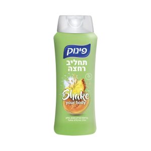פינוק תחליב רחצה שייק אננס מלון וחלב שיבולת שועל 700 מל