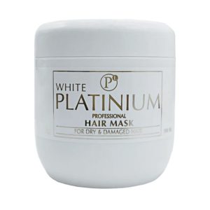 ווייט פלטינום מסכה לשיער עם גרגירים 500מ”ל – WHITE PLATINUM HAIR MASK 500ML