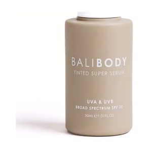 באלי בודי סרום עם גוון מדיום לפנים 30מל – Bali Body Tinted Super Serum SPF30 30ml