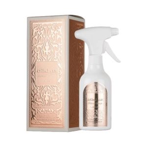 לטאפה פאקהר מבשם בגדים וחללים 450 מל – LATTAFA FAKHER HOME FRAGRANCE 450ML
