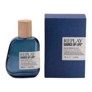 ריפליי סורס אוף לייף לגבר 100 מל אדט – Replay Source Of Life Eau De Toilette Uomo 100 Ml