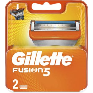 גילט פיוזן 5 סכיני גילוח 2 יחידות – GILLETE FUSION 5