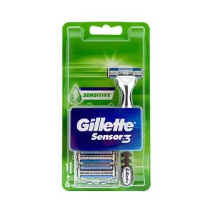 גילט סנסור מכשיר + 6 סכינים – GILLETE SENSOR 3