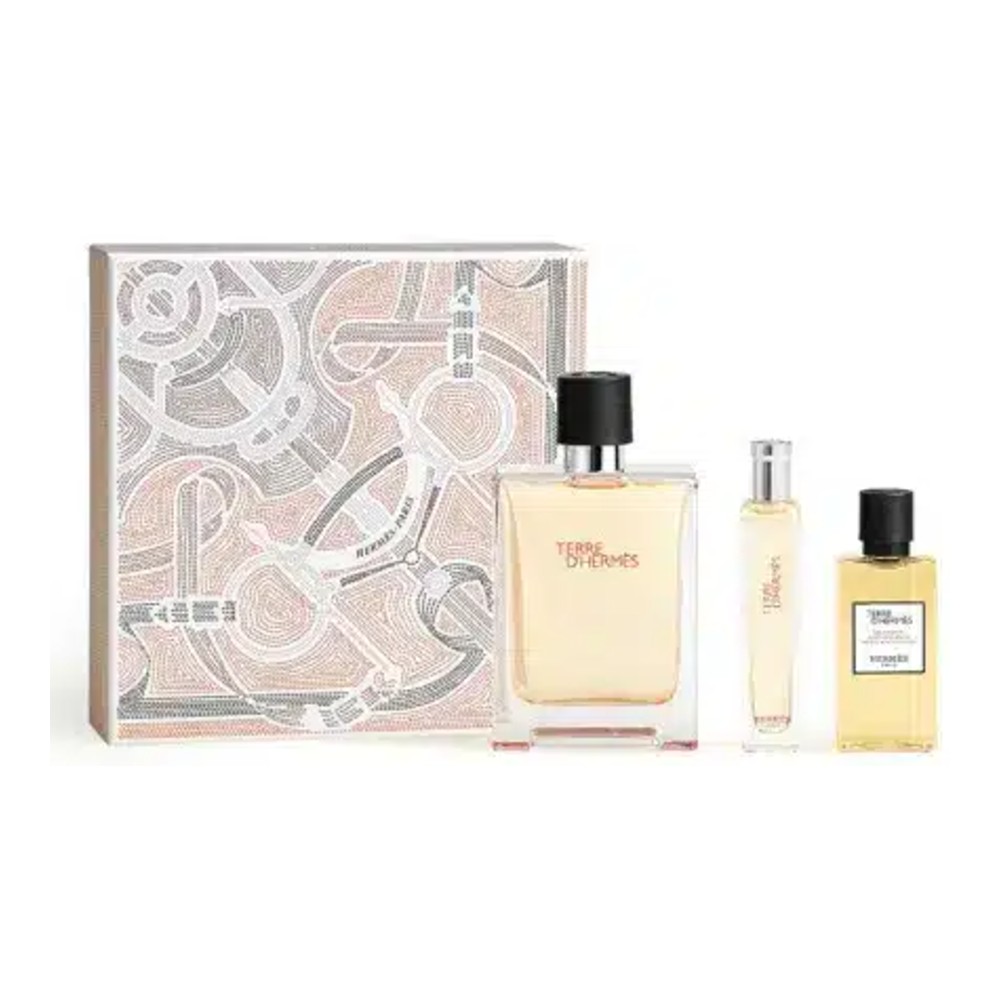 הרמס סט לגבר 100מ״ל + 15מ״ל אדט + ג׳ל רחצה 40מ״ל – HERMES Hermes Set for men 100ml + 15ml edt + Shower Gel 40ml