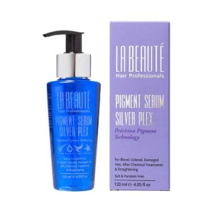 לה בוטה סרום פיגמנט לשיער בלונד/אפור 120מ״ל – LA BEAUTE SERUM SILVER PIGMENT 120ML
