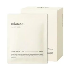מיקסון מסכת חלב סויה להזנת העור 10 יחידות Soybean Milk Pad Mixsoon