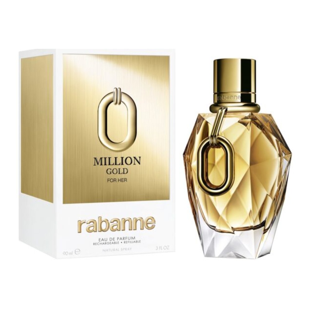 ראבן מיליון גולד בושם לאישה 90מ״ל אדפ – Rabanne Million Gold for women 90ml edp