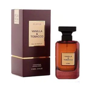 פלאביה ונילה טובאקו בושם יוניסקס אדפ 100מ”ל – FLAVIA VANILLA TOBACCO EDP 100ML