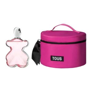 טוז לאב מי סט לאישה תיק רחצה + 90 מל אדפ – TOUS LOVE ME SET FOR WOMEN TOILETRY BAG 90ML EDP