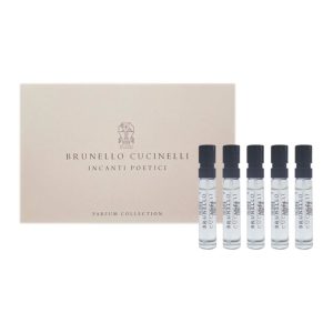ברונלו קוצינלי דיסקברי סט 5*2 מל – Brunello Cucinelli Incanti Poetici Discovery Set Unisex 5x2ml Parfum SAMPLE