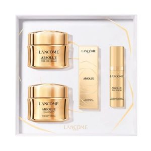 לנקום מארז יוקרתי לעיניים סדרת אבסולו – Lancôme Absolue Eye Cream Set (Absolue the Serum 20ml, Absolue Longevity Soft Cream 15ml, Absolue Eye Cream 5 ml & Golden Eye Massage Pearl)