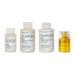 אולפלקס מארז מס 3 + מס 4 + מס 5 + מס 7 – Olaplex In Good Repair Gift Set Hair Care (No.3 Perfector 50ml + No.4 Shampoo 100ml + No.5 Conditioner 100ml + Bonding Oil 30ml)