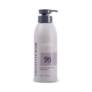 לומלו קרם תלתלים 99 לעיצוב השיער 500 מל – LOMELO