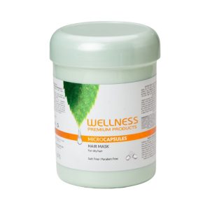 מסכה לשיער וולנס עם קפסולות קרטין 1000 מ”ל – Wellness Hair Mask with Keratin Capsules 1000 ml